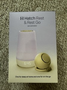 New Hatch Baby Sleep Bundle: Home & Travel Sound Machines Includes Rest 2nd Gen