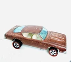 Hot Wheels Redline 1967 Custom Barracuda HK Copper w/ White Interior Mopar Fish