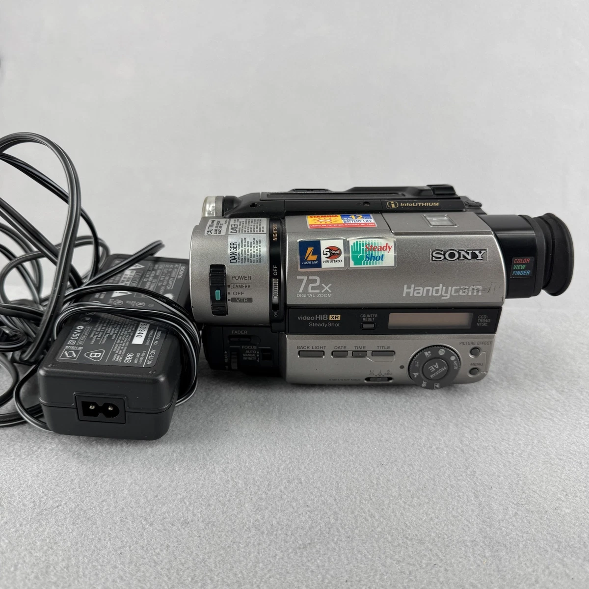 Sony Handycam 72x Digital Zoom Hi8 Camcorders for sale | eBay