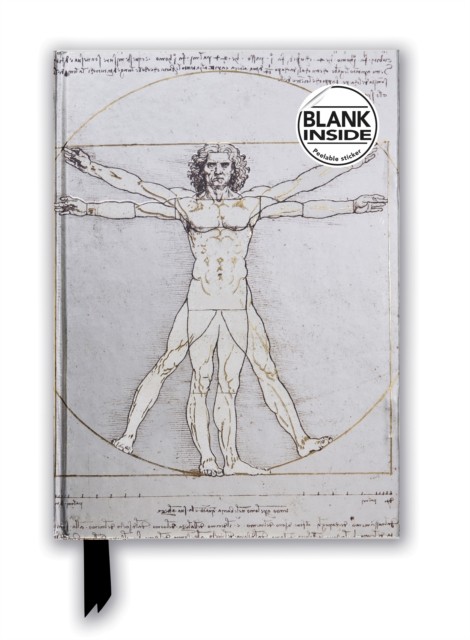 Leonardo da Vinci: Vitruvian Man (Foiled Blank by Flame Tree Studio (HB 2021) - Image 7