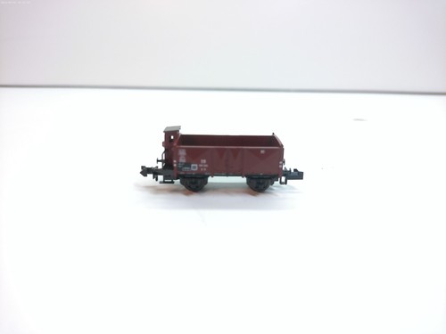 Minitrix N Hochbordwagen mit Bremserhaus, ohne OVP #3247 | Condition: Gebraucht