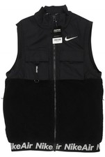 Nike Weste Herren ärmellose Jacke Steppweste Anzugweste Gr. S Schwarz #s3wul99