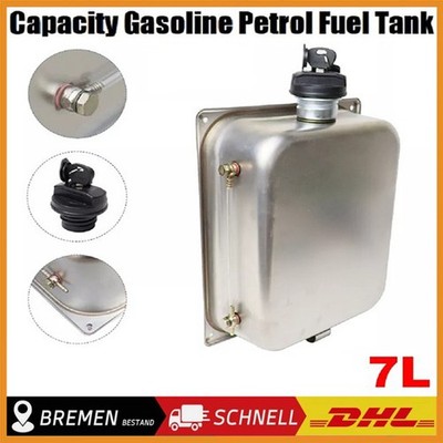 7L Edelstahl Kraftstofftank Passend für Webasto Standheizung Gasoline Petrol DEU