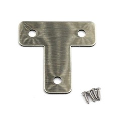 30 PCS 40x40mm Angle Connector Corner Brackets 1mm Stainless T Shape 30 PCS