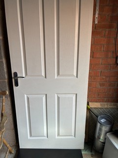 White 4 Panel Internal Door