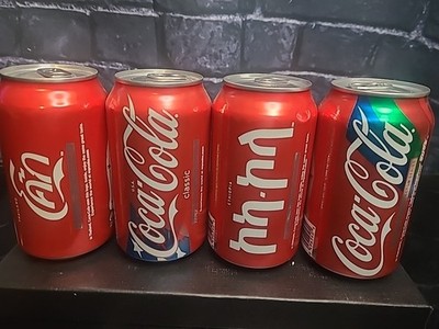 Being 2008 Olympic Coca Cola Cans. 4 Of 5