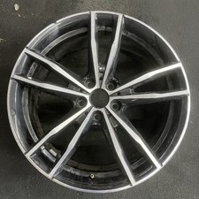 Rear BMW Machined Black M440i M240i 230i 430i OEM Wheel 19” 2021-2024 86498A