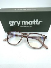Gry Mattr DESIGNER READERS Shiny Rose INTUITIVE Blue Light Blocking Eyewear