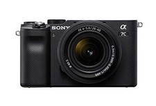 Sony Alpha 7C Mirrorless Camera Kit 28-60mm Lens Black Full-Frame