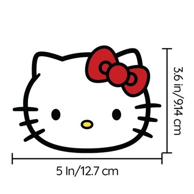 Cute and Kawaii Hello Kitty Normal Face Sticker 5