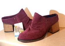 Bearpaw Quartz "NeverWet" Women's Heeled Mule - Plum - NWT