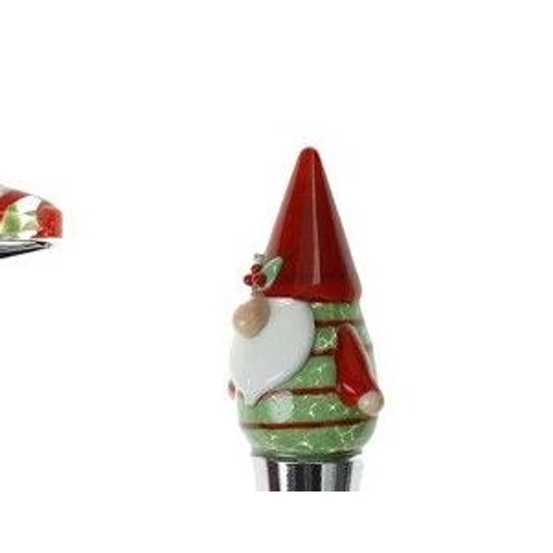 Set Vino Natalizio 3 Pezzi BRANDANI Christmas Cavatappi Tappo Apribottiglie, fotografia 9 di 9