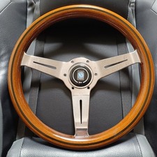 Nardi Classic 330mm Wood Steering Wheel Used From Japan Nardi Classic 330mm Wood Steering Wheel Used From Japan