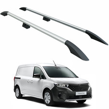 For Nissan Townstar Lwb 2021-2025 Roof Side Rails Ultimate Style Alu Silver
