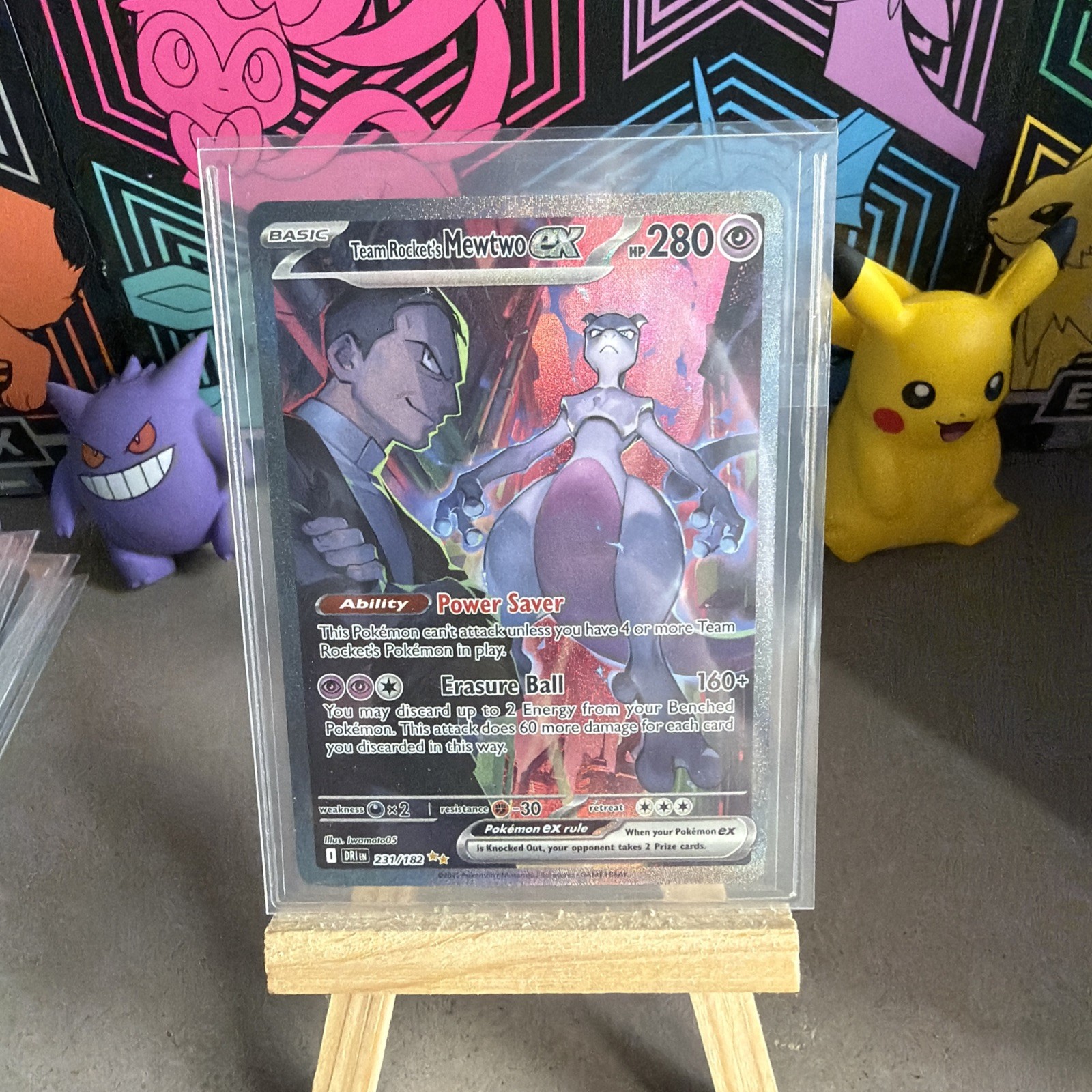 Team Rocket's Mewtwo ex 2025 Scarlet & Violet: Destined Rivals