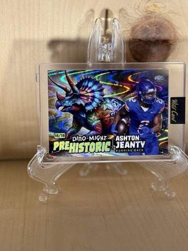 Ashton Jeanty 2024 wild card prehistoric 18/18 - Picture 7 of 22