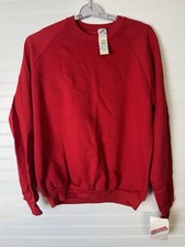 JERZEES Pullover Sweatshirt Unisex XL Slim Made in USA 90s Vintage New w/ Tags