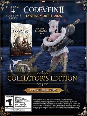 CODE VEIN 2 Collector's Edition- Microsoft Xbox series x Same Day