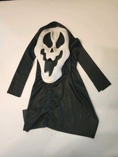 Halloween Scream Ghostface Mask Glow-In-The-Dark Squiggly Smile