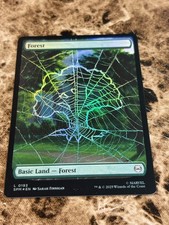 FOREST Magic MTG Spiderman Full Art Foil