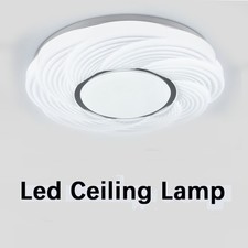 LED Ceiling Light Panel Down Lights Bathroom Kitchen Living Room Wall Lamp Round