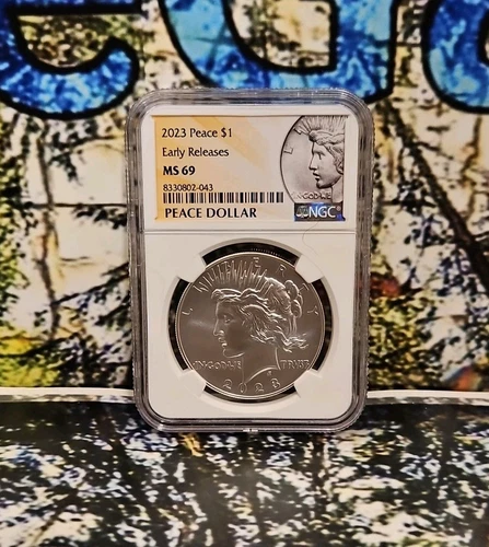 2023 Peace Dollar MS 69 Early Releases NGC