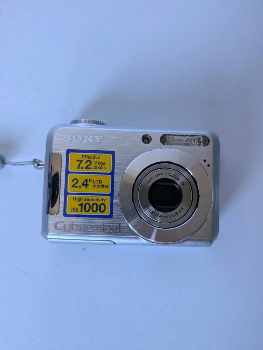 Sony Cyber-shot DSC-S700 7.2MP Digital Camera - Silver for sale