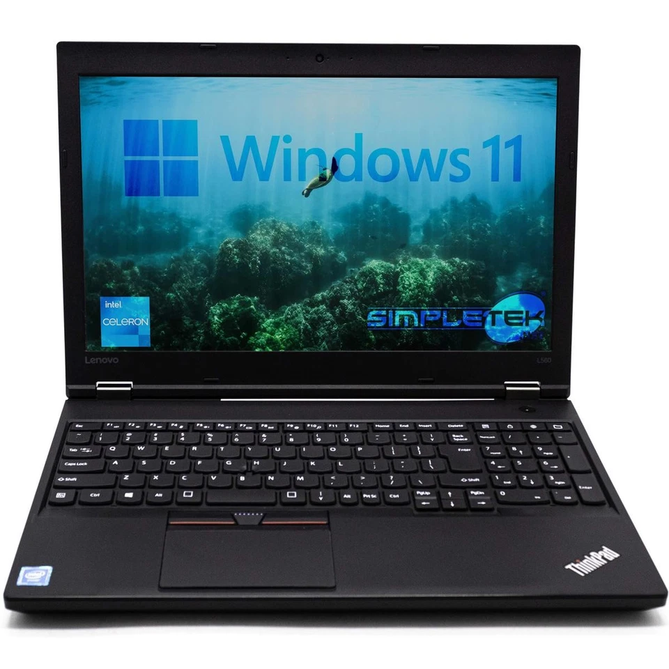 Lenovo L560 15,6 " Windows 11 Pro 16gb 120gb PC Portable Notebook Refurbished - Image 2 of 4