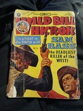 Wild Bill Hickock 4 Uk Edition Avon Reprint Golden Age Western Hero Comic Book