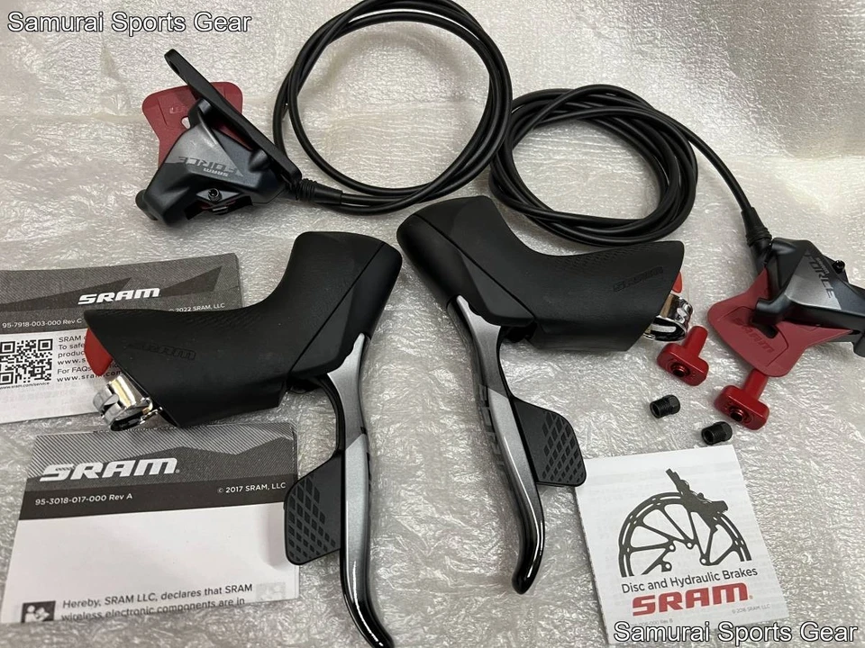 Brand New SRAM Force eTap AXS 2x12s Road Bike Disc HRD Brake Set - Image 4 of 4