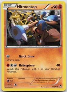 Hitmontop 49/111 Furious Fists Uncommon