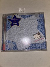 Bloc de notas SANRIO 2000 en estuche de CD NUEVO sellado con bolígrafo de gel Hello Kitty