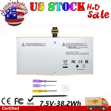 Battery DYNR01 G3HTA027H For Microsoft Surface Pro 4 1724 12.3" /Stylus Pen