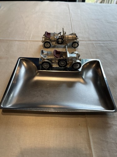Vintage Matchbox Edelstahl Executive Tray Lesney England Diecast