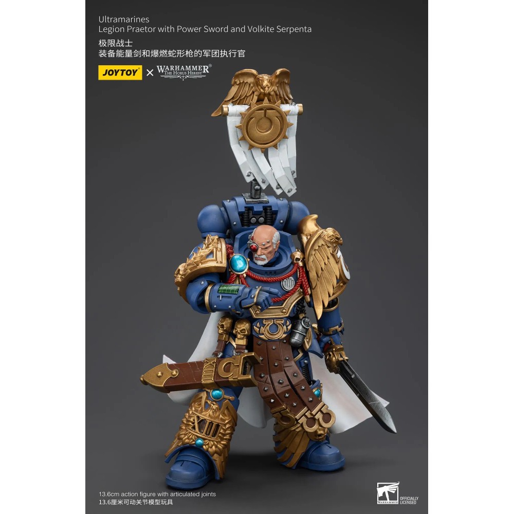 JoyToy Ultramarines Legion Praetor Cadeau Idéal pour Collectionneur et Fan Warhammer 40k