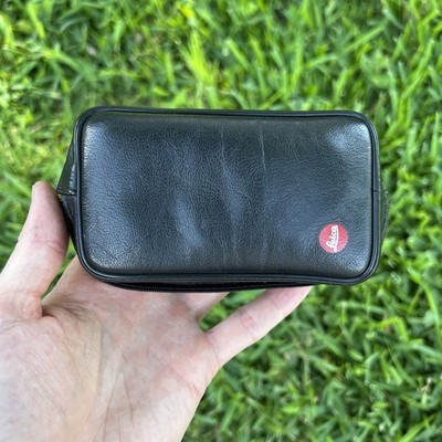 Leica Mini Minilux Soft Case 18503 Leather Photo Bag Camera Bag GUC