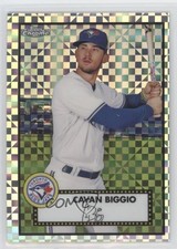 2021 Topps Chrome Platinum Anniversary X-Fractor Cavan Biggio #273 bp9