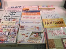HUGE LOT 16 Memory Makers Books - Scrapbooking Style, Paper, Fundamentals, Tags