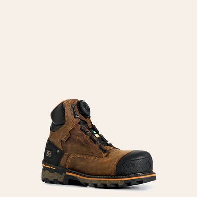#ad #ad SALE Authentic Timberland Pro Men#x27;s Boondocks BOA Brown Waterproof Work Boots $119.58