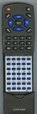 Replacement Remote for NAXA NX555, NX551, NX553, NX550 GREY, NX563