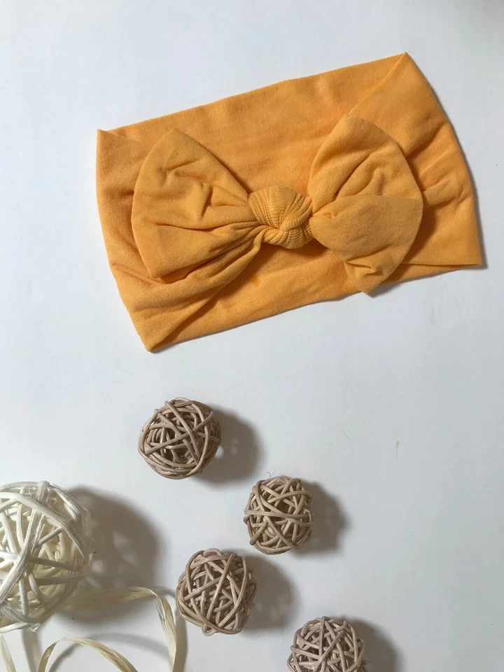 Lot Of 2 Bow Headband For baby/toddler For Newborn free size  LIGHT WEIGHT Foto 4 de 4