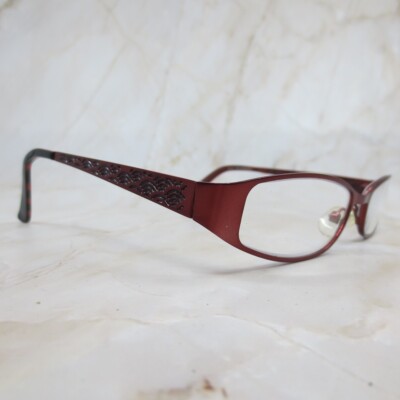 その他 TAKA Taka Eyeglasses Frame T2613 Women's Burgundy Full Rim Rectangular