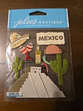 Jolee's Boutique MEXICO 🇲🇽 Scrapbooking Stickers 