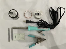 Soldering Kit -Model KTB-60 60 Watt / 120V Iron with Solder + Flux -Bead Landing