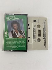 Merle Haggard The Best of The Best Cassette Tape Capitol 1972 Workin' Man Blues