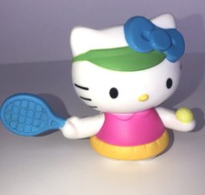 2013 Hello Kitty Loves Playing Tennis 3" McDonald's Action Figure 3 Sanrio