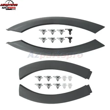 For 2002-2008 Mini Cooper Front & Rear Wheel Arch Fender Flares Hood Trim Decor
