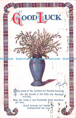 R529742 Good Luck The scent o the heather an bonnie harebell No 510 Archie Camer