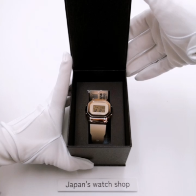 CASIO G-SHOCK GM-S5600UPG-4JF Pink Gold Beige Women's Watch New in CASIO G-SHOCK GM-S5600UPG-4JF Pink Gold Beige Women's Watch New in