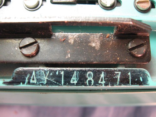 Remington Ten Forty Manual Typewriter With Case Turquoise Blue Green Works Great - Picture 11 of 21